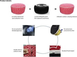 blow up travel neck pillow