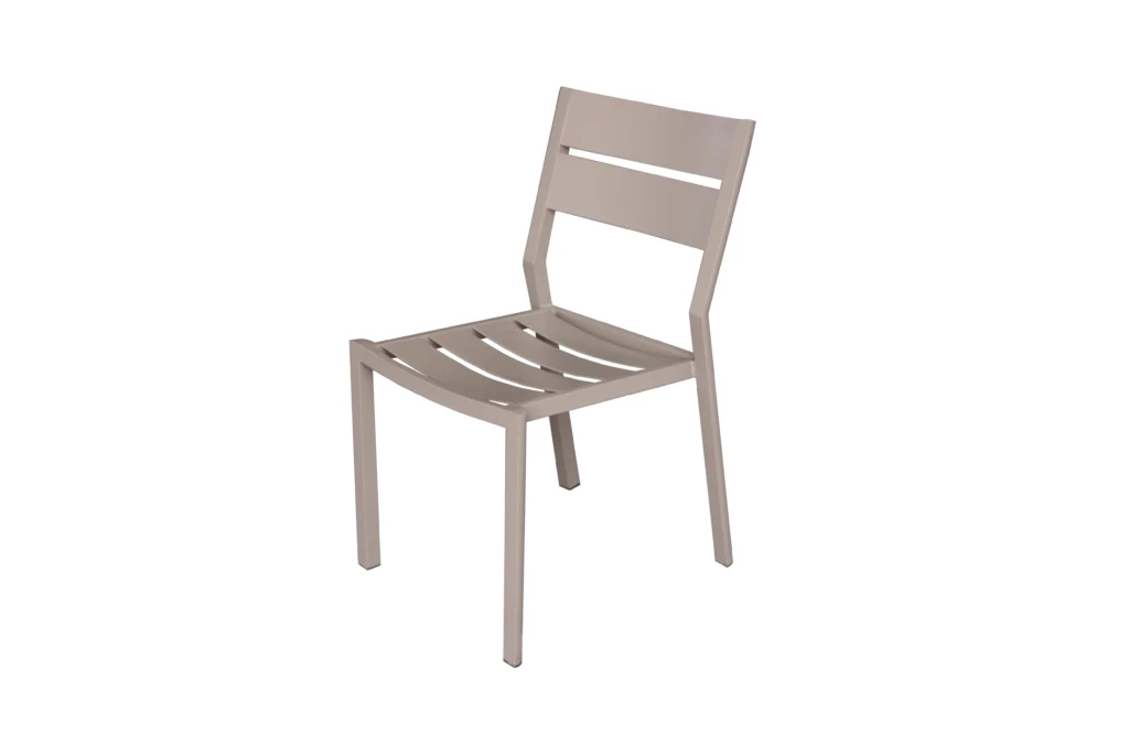 armless dining chair