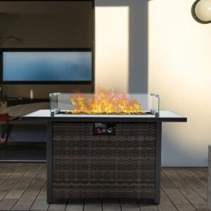 patio fire pit table