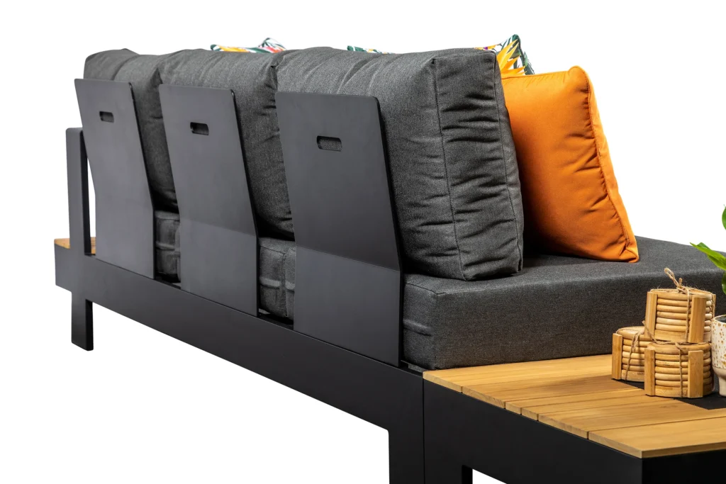 teak table and chairs